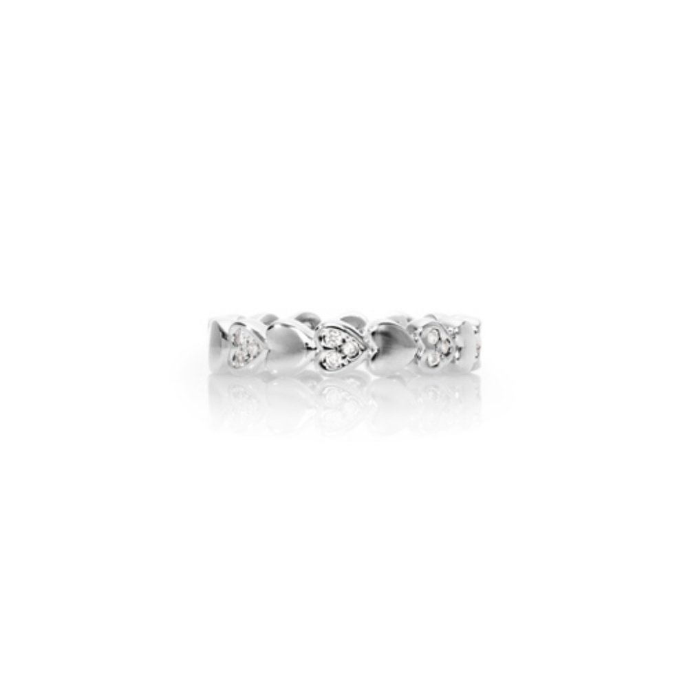 Chloe + Isabel Petits Bijoux Circle of Hearts Ring